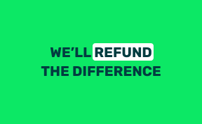 We’ll refund the difference within 30 working days in form of a travel voucher