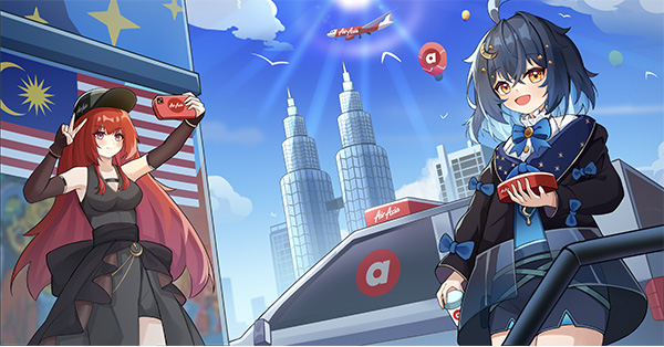 Fictional] AirAsia Girls' Frontline A330-900neo (X-Works A330) » X-Plane 12